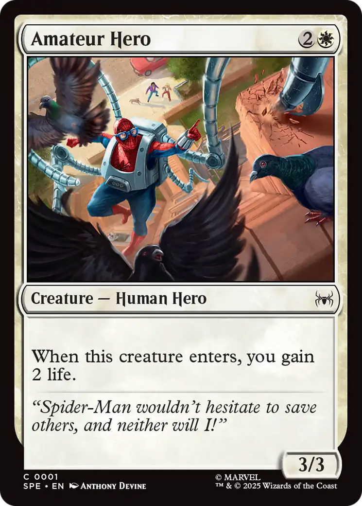 Amateur Hero [Marvel's Spider-Man: Eternal-Legal] - The Mythic Store | 24h Order Processing