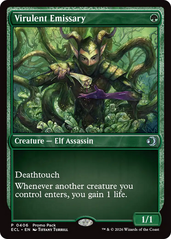 Virulent Emissary [Lorwyn Eclipsed Promos] - The Mythic Store | 24h Order Processing