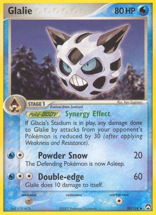 Glalie (30/108) (Stamped) [EX: Power Keepers] - The Mythic Store | 24h Order Processing