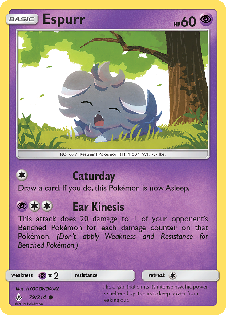 Espurr (79/214) [Sun & Moon: Unbroken Bonds] - The Mythic Store | 24h Order Processing