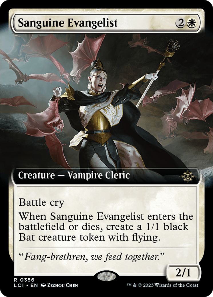 Sanguine Evangelist (Extended Art) [The Lost Caverns of Ixalan] - The Mythic Store | 24h Order Processing