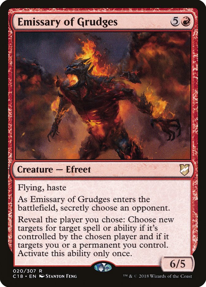 Emissary of Grudges [Commander 2018] - The Mythic Store | 24h Order Processing