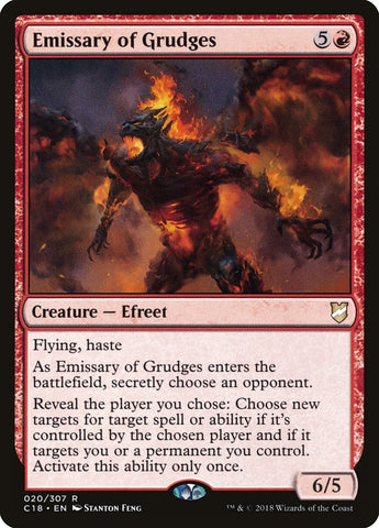 Emissary of Grudges [Commander 2018] - The Mythic Store | 24h Order Processing
