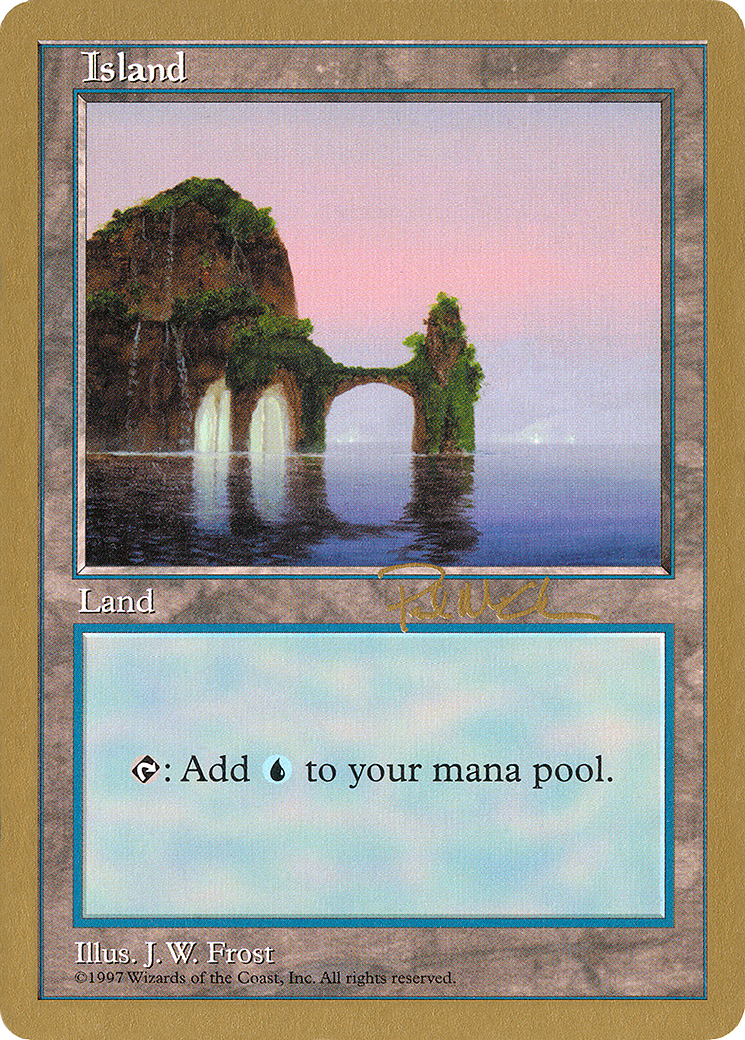 Island (pm434) (Paul McCabe) [World Championship Decks 1997] - The Mythic Store | 24h Order Processing