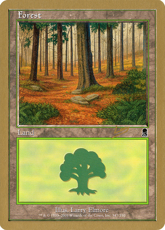 Forest (rl347) (Raphael Levy) [World Championship Decks 2002] - The Mythic Store | 24h Order Processing