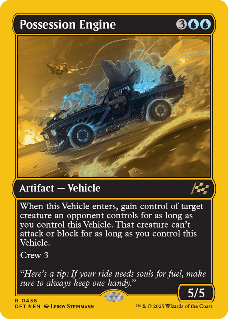 Possession Engine (First-Place Foil) [Aetherdrift] - The Mythic Store | 24h Order Processing
