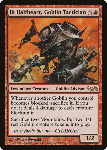 Ib Halfheart, Goblin Tactician [Duel Decks: Elves vs. Goblins] - The Mythic Store | 24h Order Processing