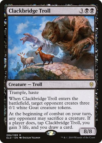 Clackbridge Troll [Throne of Eldraine] - The Mythic Store | 24h Order Processing