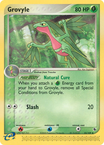 Grovyle (32/109) [EX: Ruby & Sapphire] - The Mythic Store | 24h Order Processing