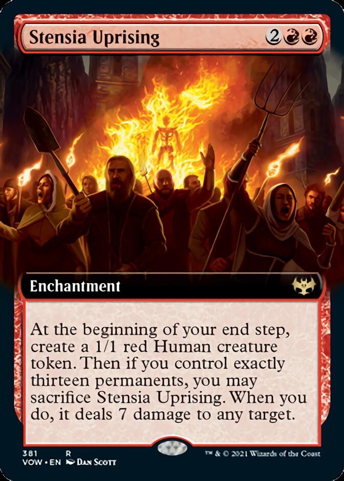 Stensia Uprising (Extended Art) [Innistrad: Crimson Vow] - The Mythic Store | 24h Order Processing