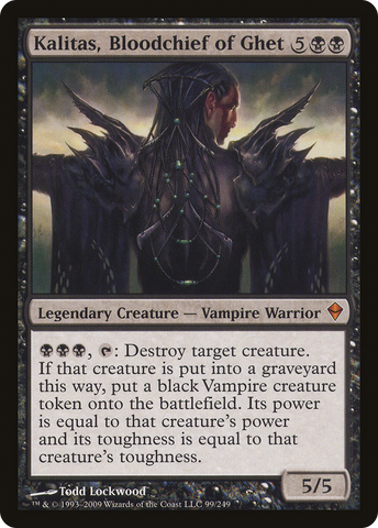 Kalitas, Bloodchief of Ghet [Zendikar] - The Mythic Store | 24h Order Processing