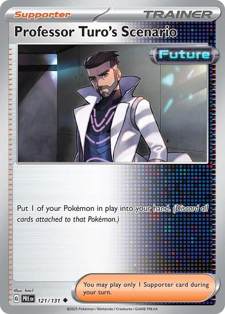 Professor Turo's Scenario (121/131) [Scarlet & Violet: Prismatic Evolutions] - The Mythic Store | 24h Order Processing