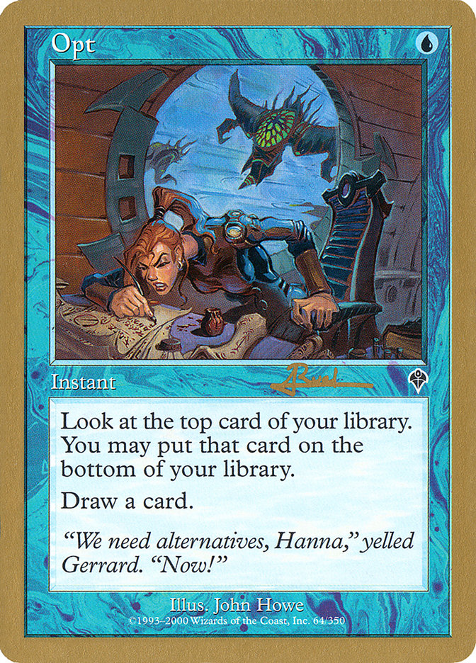 Opt (Antoine Ruel) [World Championship Decks 2001] - The Mythic Store | 24h Order Processing