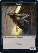 Demon // Elemental Double-Sided Token [Double Masters Tokens] - The Mythic Store | 24h Order Processing