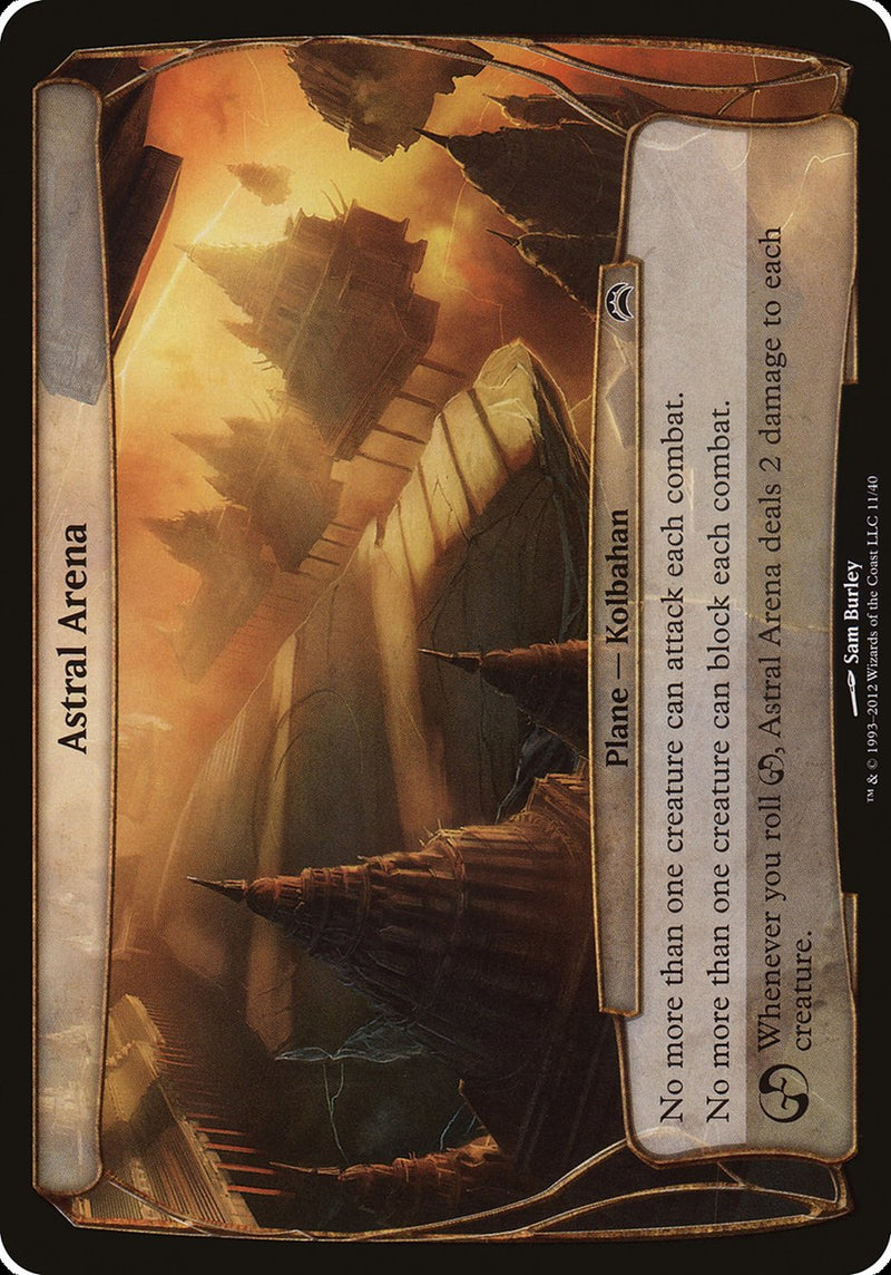Astral Arena (Planes) [Planechase 2012 Planes] - The Mythic Store | 24h Order Processing