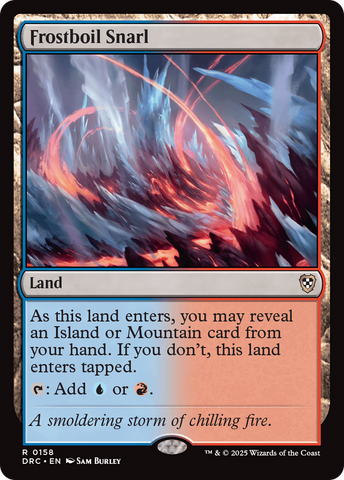 Frostboil Snarl [Aetherdrift Commander] - The Mythic Store | 24h Order Processing