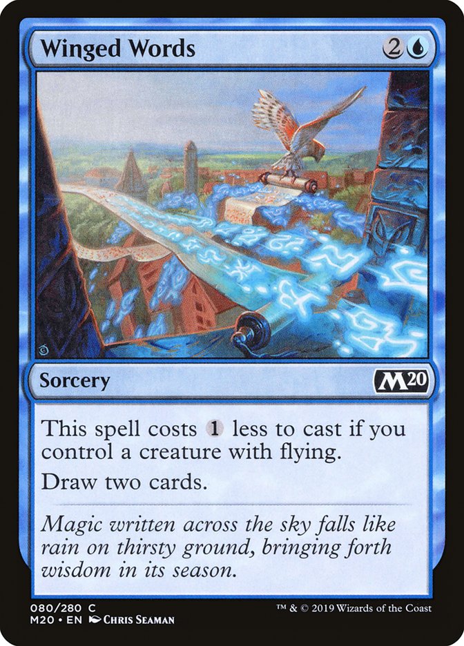 Winged Words [Core Set 2020] - The Mythic Store | 24h Order Processing