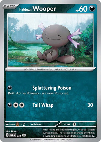 Paldean Wooper (041) [Scarlet & Violet: Black Star Promos] - The Mythic Store | 24h Order Processing