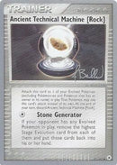 Ancient Technical Machine [Rock] (85/101) (Eeveelutions - Jimmy Ballard) [World Championships 2006] - The Mythic Store | 24h Order Processing