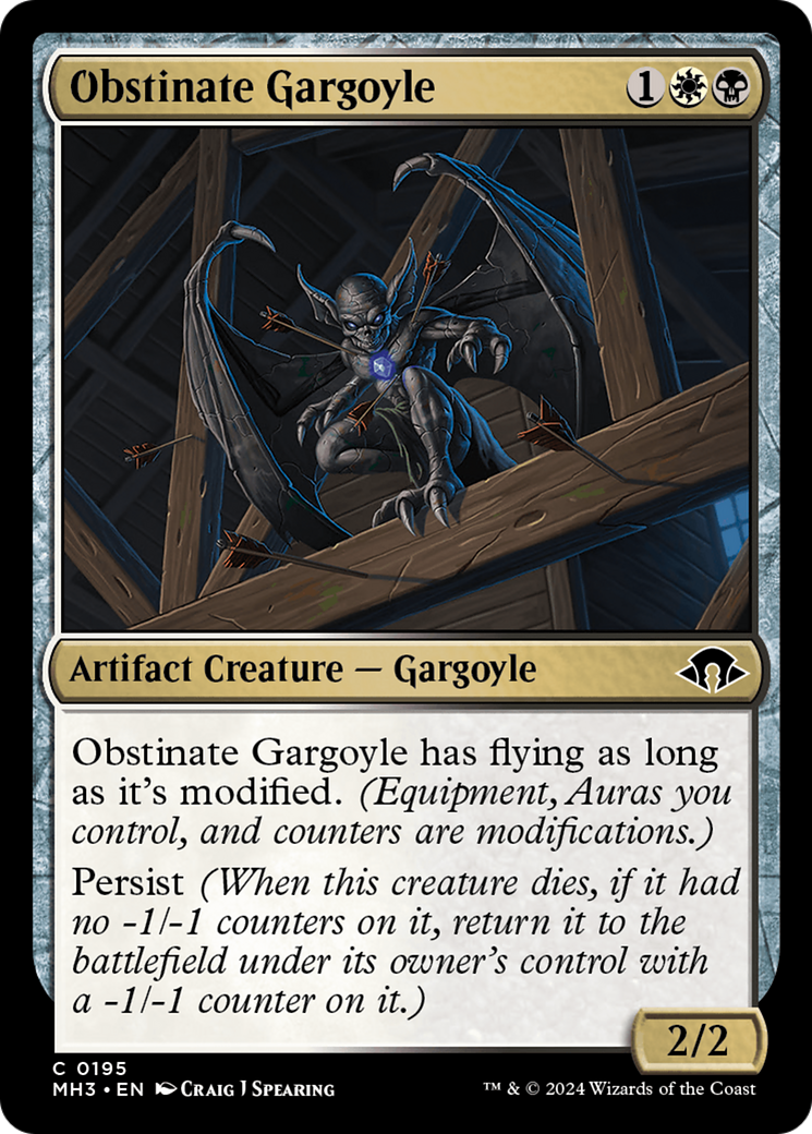 Obstinate Gargoyle [Modern Horizons 3] - The Mythic Store | 24h Order Processing