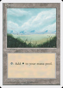 Plains (No Trees / Signature on Right) [Fourth Edition] - The Mythic Store | 24h Order Processing