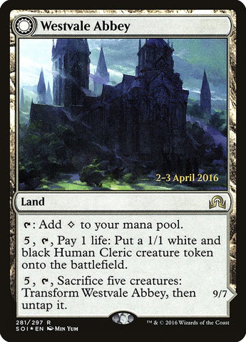 Westvale Abbey // Ormendahl, Profane Prince [Shadows over Innistrad Prerelease Promos] - The Mythic Store | 24h Order Processing