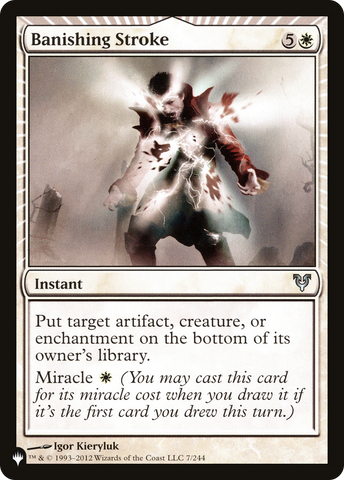 Banishing Stroke [The List] - The Mythic Store | 24h Order Processing