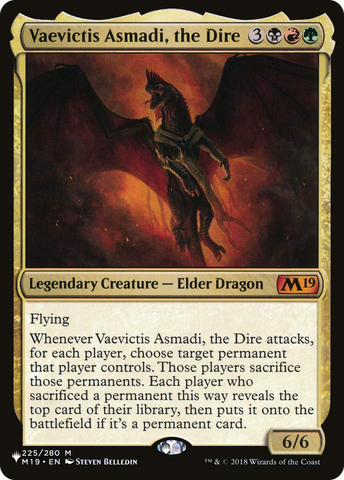 Vaevictis Asmadi, the Dire [The List] - The Mythic Store | 24h Order Processing