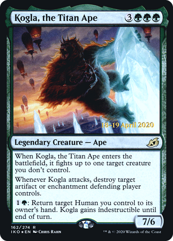 Kogla, the Titan Ape [Ikoria: Lair of Behemoths Prerelease Promos] - The Mythic Store | 24h Order Processing