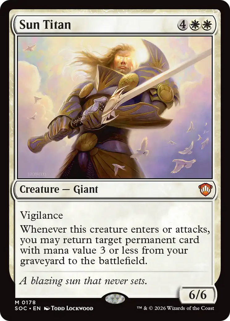 Sun Titan [Secrets of Strixhaven Commander] - The Mythic Store | 24h Order Processing
