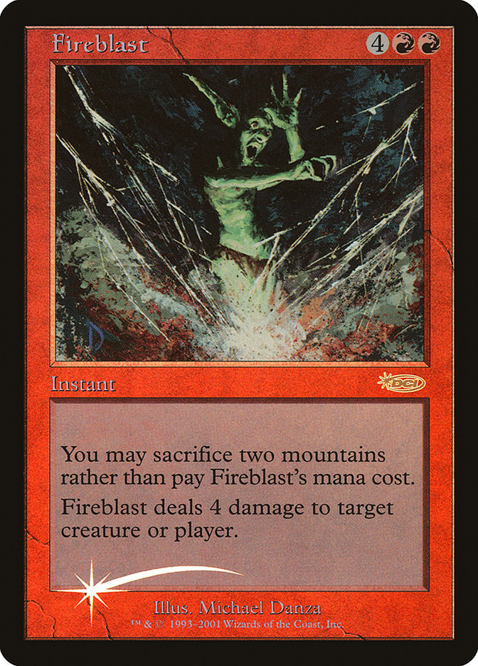 Fireblast [Friday Night Magic 2001] - The Mythic Store | 24h Order Processing