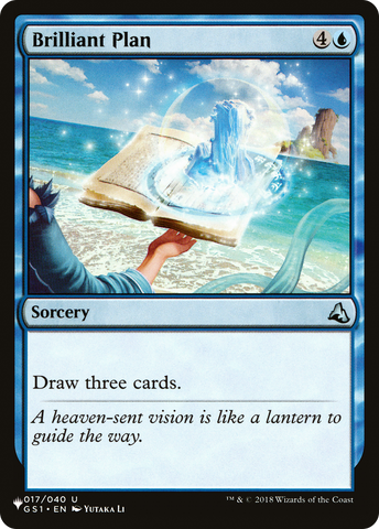 Brilliant Plan [The List] - The Mythic Store | 24h Order Processing
