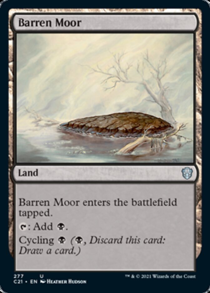 Barren Moor [Commander 2021] - The Mythic Store | 24h Order Processing