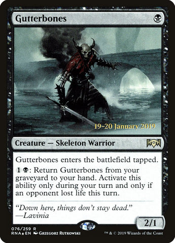 Gutterbones [Ravnica Allegiance Prerelease Promos] - The Mythic Store | 24h Order Processing
