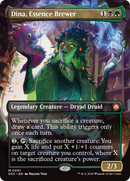 Dina, Essence Brewer (Borderless) [Secrets of Strixhaven Commander] - The Mythic Store | 24h Order Processing