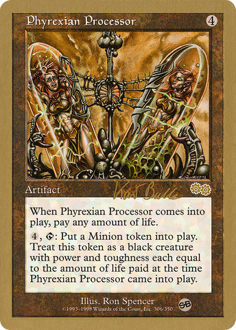 Phyrexian Processor (Kai Budde) (SB) [World Championship Decks 1999] - The Mythic Store | 24h Order Processing