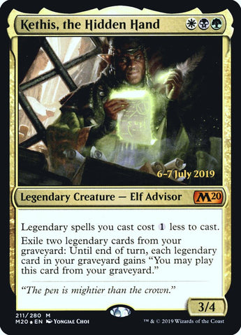 Kethis, the Hidden Hand [Core Set 2020 Prerelease Promos] - The Mythic Store | 24h Order Processing