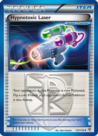 Hypnotoxic Laser (123/135) [Black & White: Plasma Storm] - The Mythic Store | 24h Order Processing