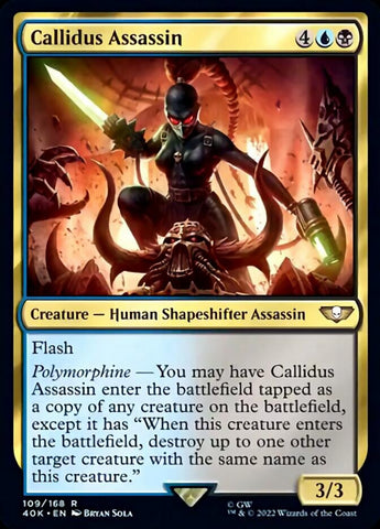 Callidus Assassin [Warhammer 40,000] - The Mythic Store | 24h Order Processing