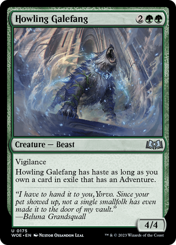 Howling Galefang [Wilds of Eldraine] - The Mythic Store | 24h Order Processing