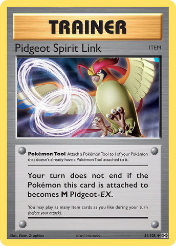 Pidgeot Spirit Link (81/108) [XY: Evolutions] - The Mythic Store | 24h Order Processing