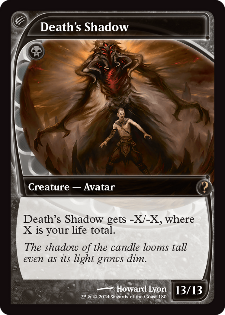 Death's Shadow (Future Sight) [Mystery Booster 2] - The Mythic Store | 24h Order Processing