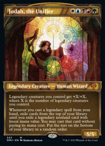 Jodah, the Unifier (Showcase Textured) [Dominaria United] - The Mythic Store | 24h Order Processing