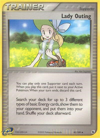 Lady Outing (83/109) [EX: Ruby & Sapphire] - The Mythic Store | 24h Order Processing