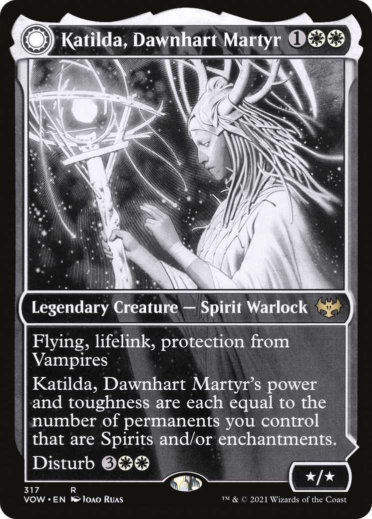 Katilda, Dawnhart Martyr // Katilda's Rising Dawn (Showcase Eternal Night) [Innistrad: Crimson Vow] - The Mythic Store | 24h Order Processing