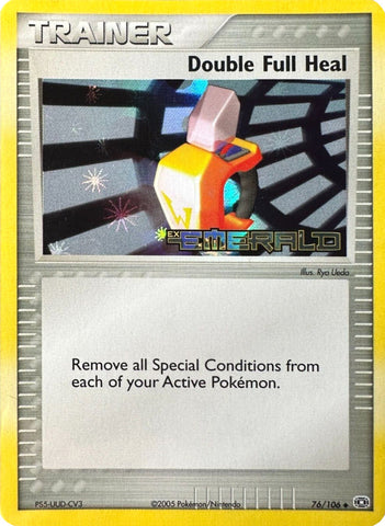 Double Full Heal (76/106) (Stamped) [EX: Emerald] - The Mythic Store | 24h Order Processing