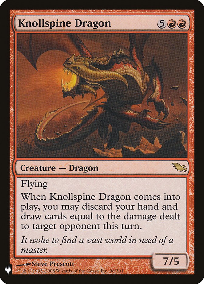 Knollspine Dragon [The List] - The Mythic Store | 24h Order Processing