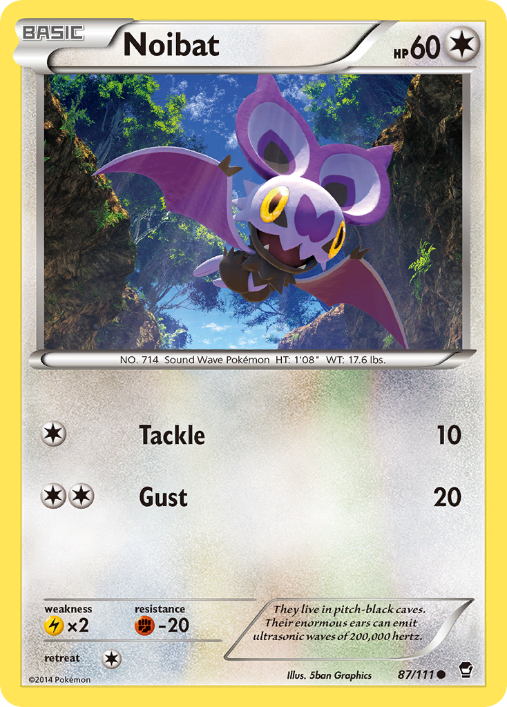 Noibat (87/111) [XY: Furious Fists] - The Mythic Store | 24h Order Processing