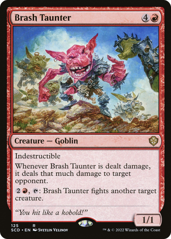 Brash Taunter [Starter Commander Decks] - The Mythic Store | 24h Order Processing