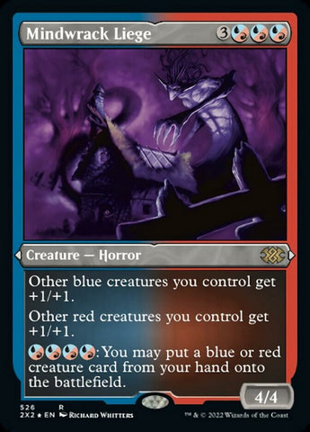 Mindwrack Liege (Foil Etched) [Double Masters 2022] - The Mythic Store | 24h Order Processing